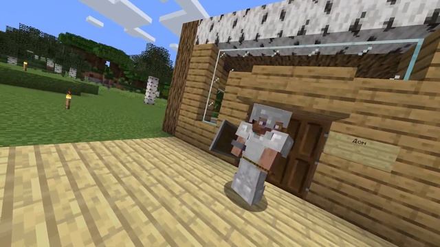 Майнкрафт, деревня, обзор! смотреть онлайн