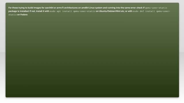 standard_init_linux.go:178: exec user process caused "exec format error" смотреть онлайн