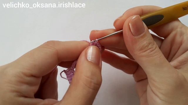 Ажурная тесьма крючком.