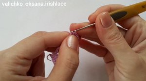 Ажурная тесьма крючком.