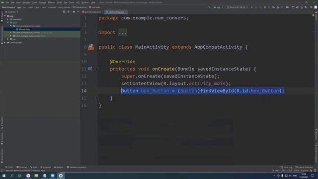 Создание приложения для смартфона "Перевод числа в разные системы счисления" смотреть онлайн