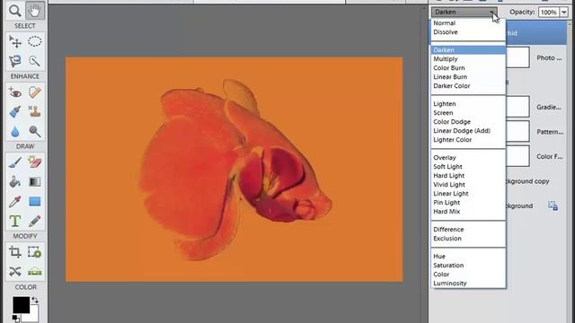 How to Use Layers in Photoshop Elements 12 - Part 5 - Using Blending Layers in PSE 12 смотреть онлайн