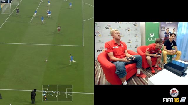 FIFA 16 | Linetty vs Glik | Turniej reprezentantów смотреть онлайн