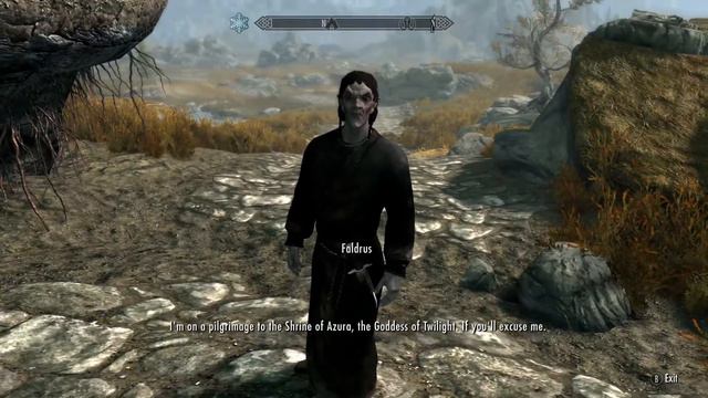 Skyrim - Faldrus (Random Encounter) смотреть онлайн