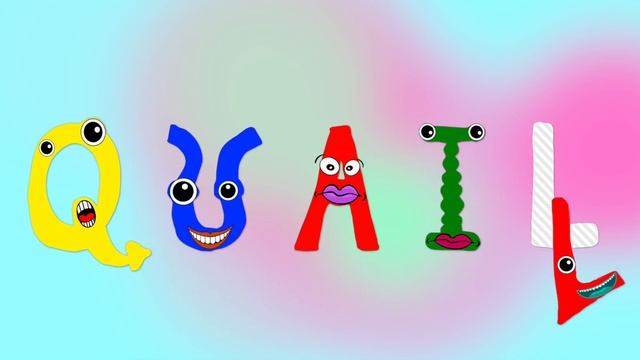 Learn the Alphabet Animals - Letter Q - QUAIL смотреть онлайн