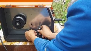 Сварочный инверторный полуавтомат два в одном с дуговой сваркой. Как установить бабину с проволокой