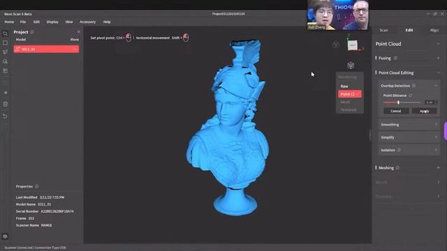 Master Revo Scan 5: 3D Scanning an Athena Sculpture | Revopoint 3D Scanner Tips & Tricks смотреть онлайн