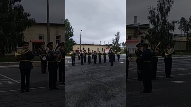 Выступление оркестра после присяги смотреть онлайн