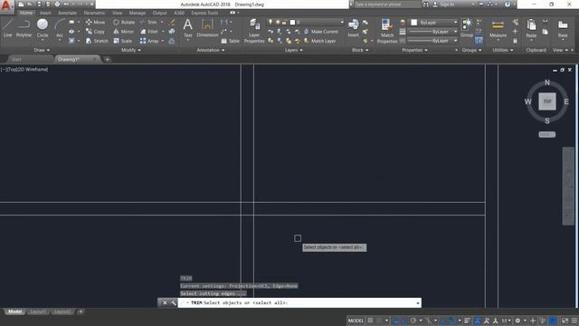 Making Floor Plan in AutoCAD | Step 2 | Drawing Layout and Saving Options in AutoCAD | Engr Wahid смотреть онлайн
