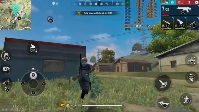 Garena: Free Fire | AMD Ryzen 3 3200U Vega 3 (Bluestacks Emulator) смотреть онлайн