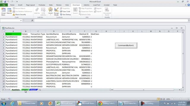 Hiding the Gridlines In Microsoft Excel 2010 using VBA смотреть онлайн