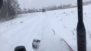 Тест Toyota Surf 215 в снегу на штатной резине