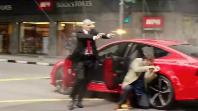 THE HITMAN AGENT 47 Audi Rs7 scene смотреть онлайн