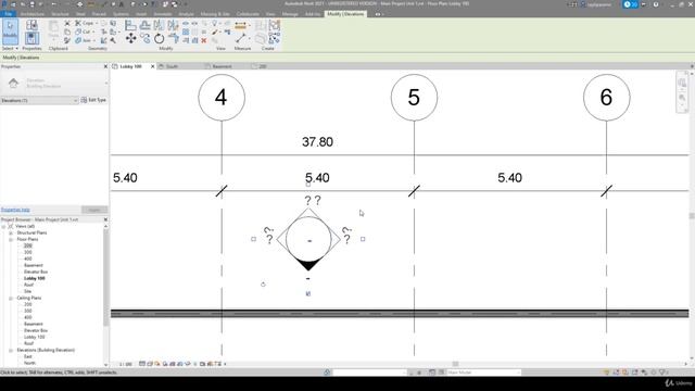 AUTODESK REVIT CIVIL ENGINEERING SOFTWARE 2. Main Exercise 2021 Part 1 смотреть онлайн