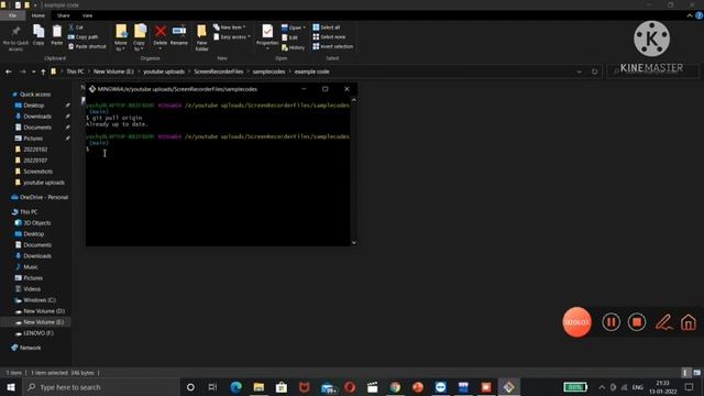 How to Commit codes to github full video in HINDI/using GITBASH for windows/#git#fitbash смотреть онлайн