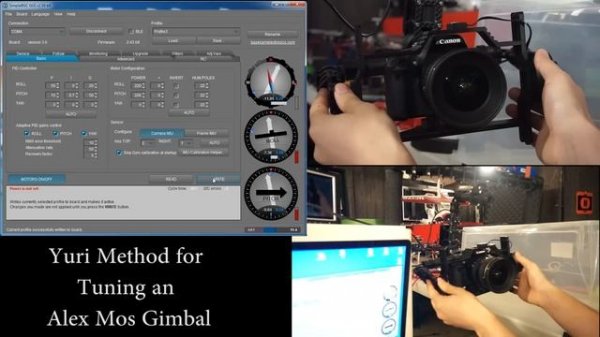 PERFECT PID tuning for Alex Mos Basecam Gimbals - Yuri Method (long Alexmos tutorial simplebgc)