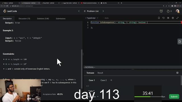LeetCode everyday: Day 113 -? Did you do your LC today?? смотреть онлайн