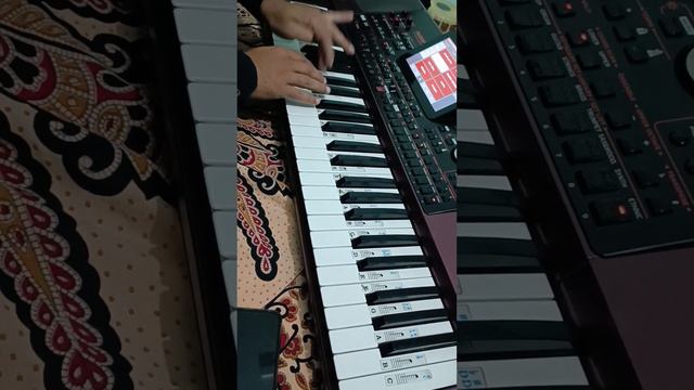 Tere mere hootho pe geet mitwa song cover in KORG PA 1000 смотреть онлайн