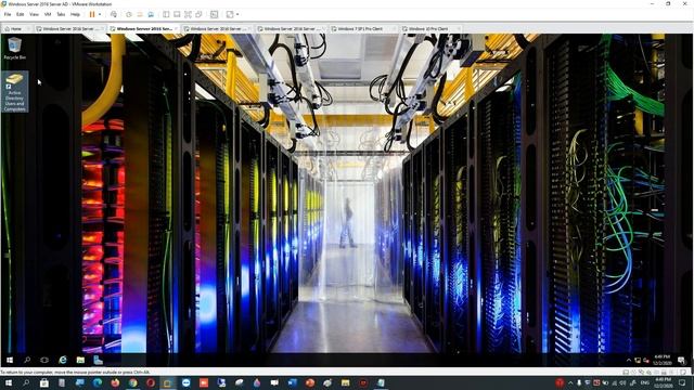 الشرح الكامل LABs Windows Server 2016 Server DC , AD , DHCP , Router , Client Windows 10 , 7 смотреть онлайн
