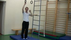 Выкрут на гимнастических кольцах
