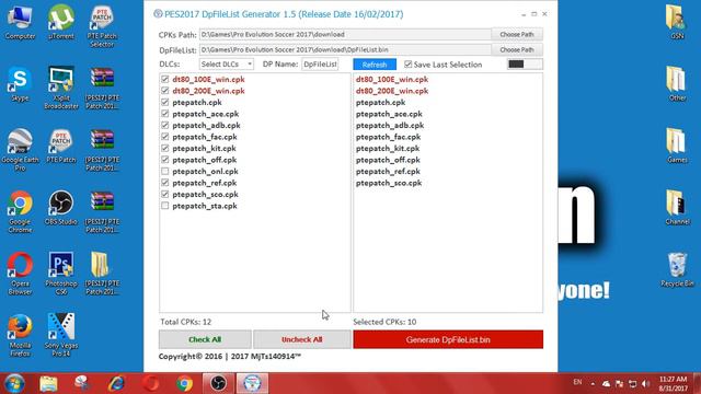 Pte Patch 2.0 Installation (PES2017) смотреть онлайн