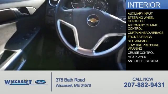 2014 Chevrolet Captiva Sport A4463 - Wiscasset ME смотреть онлайн