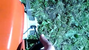 Запуск мотокультиватора "Крот" после доработки зажигания (часть2)