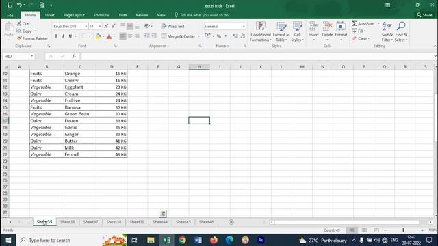 MS Excel Trick Part - 8 How to Print Multiple Sheets in 1 Click... смотреть онлайн