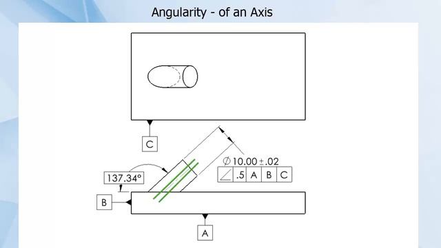 GD&T Orientation (Angularity, Perpendicularity, Parallelism) смотреть онлайн