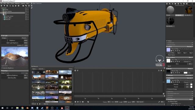 Marmoset Toolbag 3 Render Tutorial for Beginners [STYLIZED ASSETS] смотреть онлайн