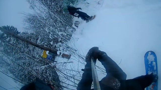 SNOWBOAR ( alt-J - Intro ) Красное озеро на сноубордах смотреть онлайн