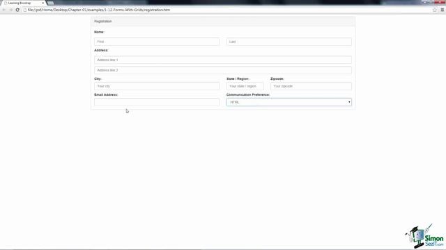 Bootstrap Tutorial For Beginners - [Part 13] - How to Create Registration Form - Part 2 смотреть онлайн