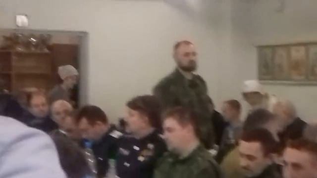 Казачья Служба. Трапеза и слово казаков смотреть онлайн