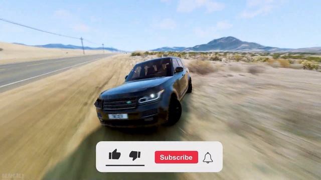 HIGHWAY Car Crashes and CRAZY DRIVING #5 - BeamNG Drive смотреть онлайн