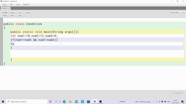 if condition switch and ternary operator in java blue for icse students смотреть онлайн