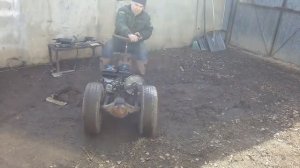 Самодельная самоходная тачка для огорода и дачи