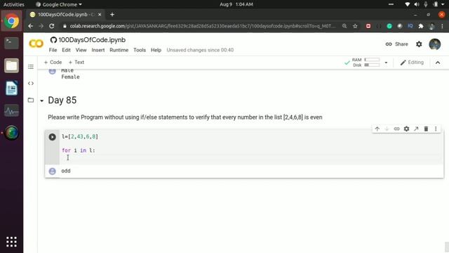 Day 85 ? | 100DaysofCode | Tamil | Tech Siddhar | Python Programming #TS смотреть онлайн
