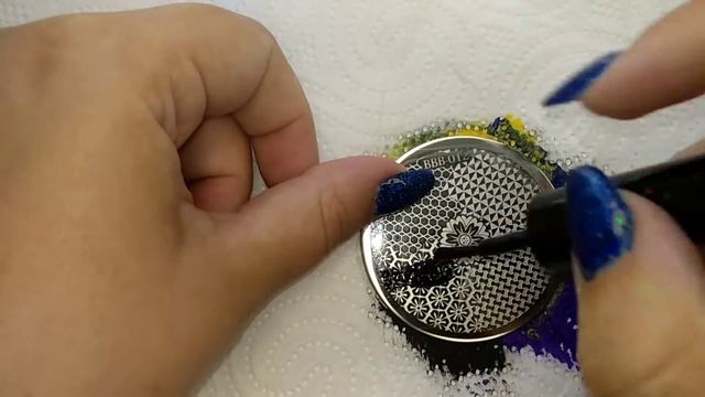 BeautyBigBang BBB 012 / Диск / Пластина для стемпинга / Тестирование / Stamping plate / Testing смотреть онлайн