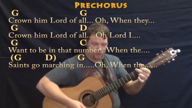 When the Saints Go Marching In (Hymn) Guitar Cover in G with Chords/Lyrics - Munson смотреть онлайн