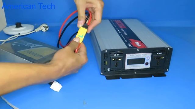 Review & Test 6000W Pure sine wave inverter from Banggood смотреть онлайн