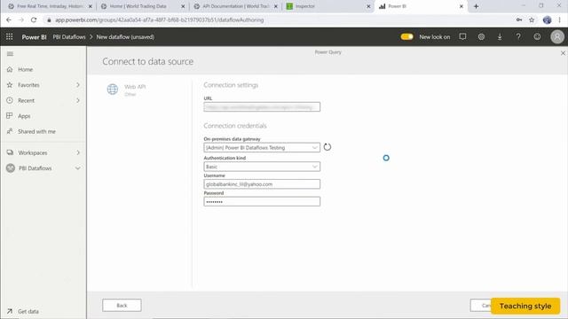 How to connect Excel directly to Power BI service ? | 5. Power BI Dataflow tutorial for beginners смотреть онлайн