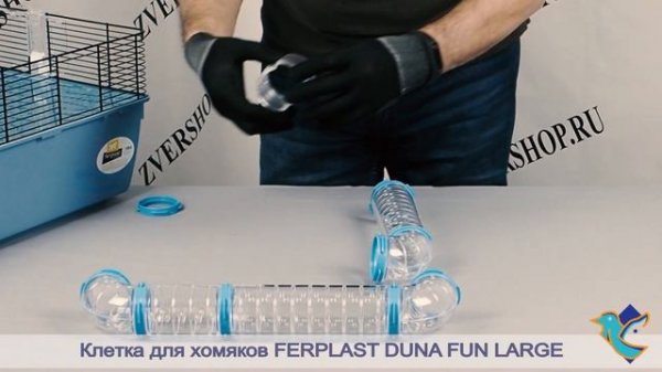Клетка Duna Fun Large для хомяков Ferplast