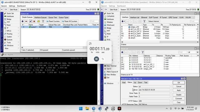MikroTik Ookla Speedtest Based Failover (longer Testing Duration)