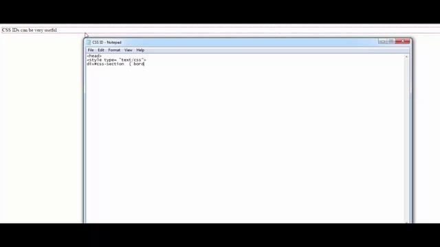 CSS Cascading Style Sheets | CSS ID | Identifying ID Tag | Uses of Tags Part 6 смотреть онлайн