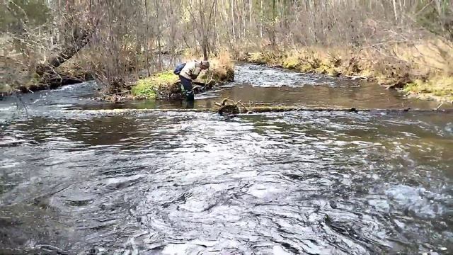 Крупный ХАРИУС на Таёжной речке. Начало Октября смотреть онлайн
