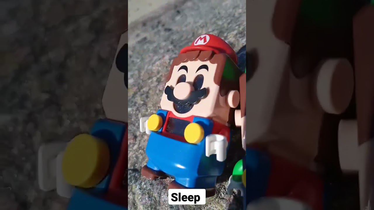 Lego Super Mario & Luigi chill on the sea beach! Remember summer Without Peach #shorts смотреть онлайн