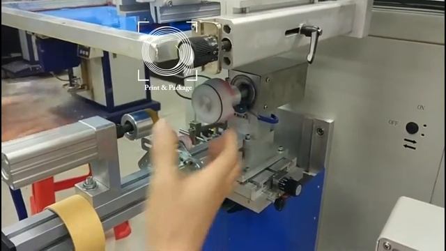 Машина трафаретной печати по цилиндрическим поверхностям 450S смотреть онлайн