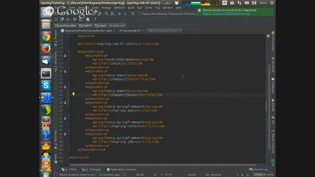 Warsaw Spring Lab 07 - Transactions and other Cross-Cutting Concerns смотреть онлайн