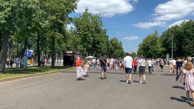 Летний выходной. Московский день спорта в Лужниках. Начали покупать продукты в поезд ? . смотреть онлайн