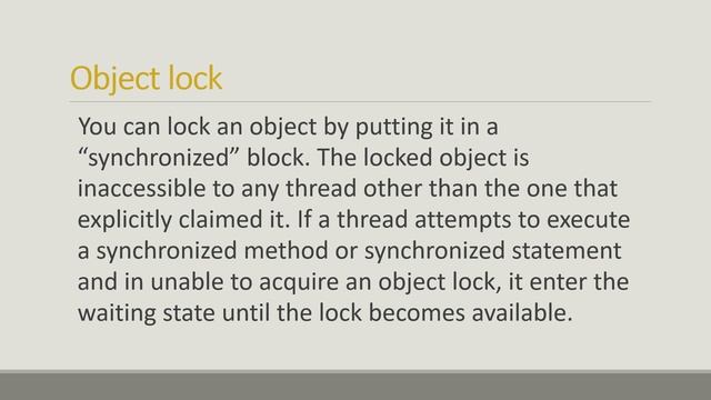 Java Thread 8th Set смотреть онлайн